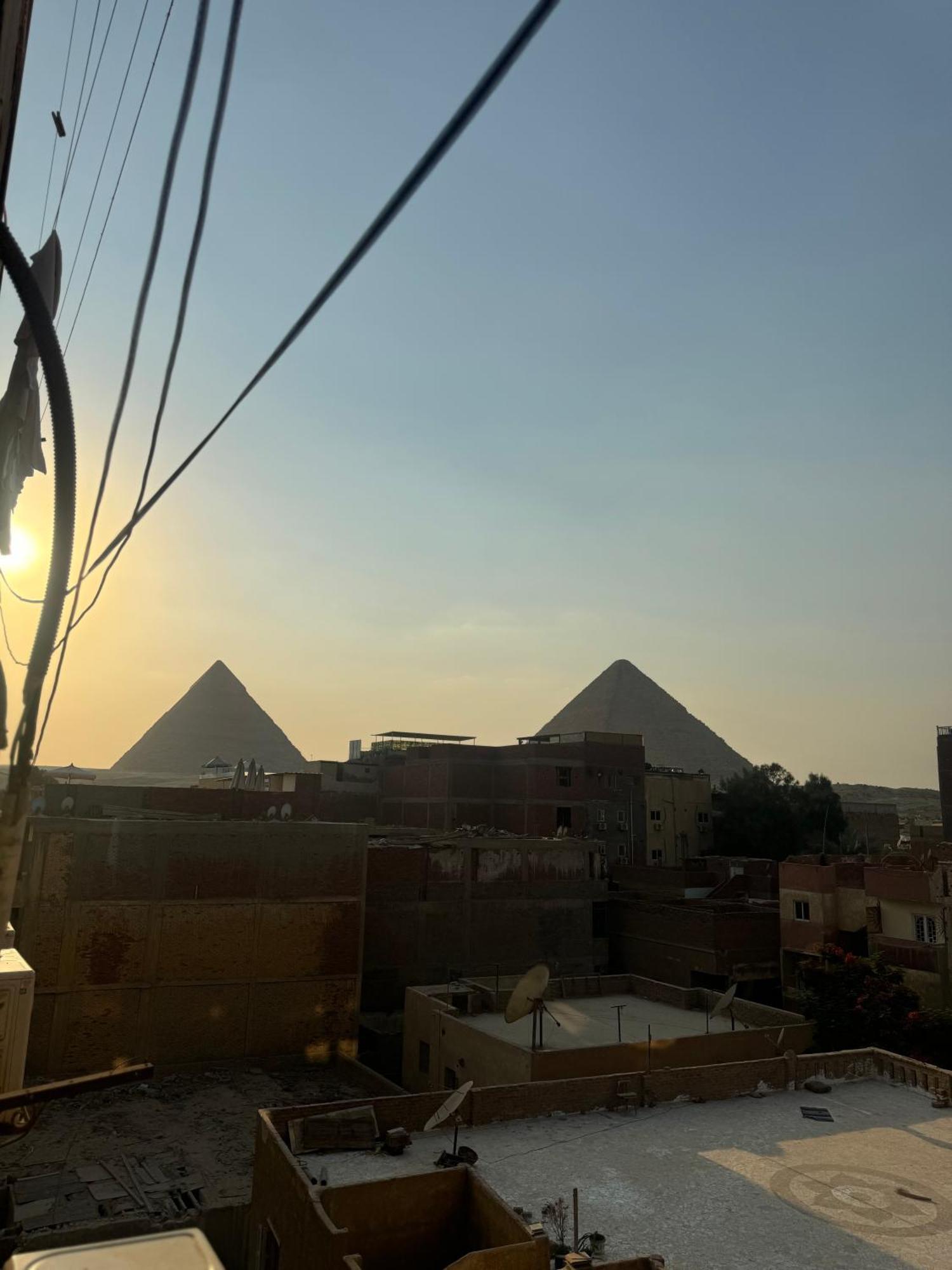 Pyramids And Sphinx Hotel Kafret el-Gabal Dış mekan fotoğraf