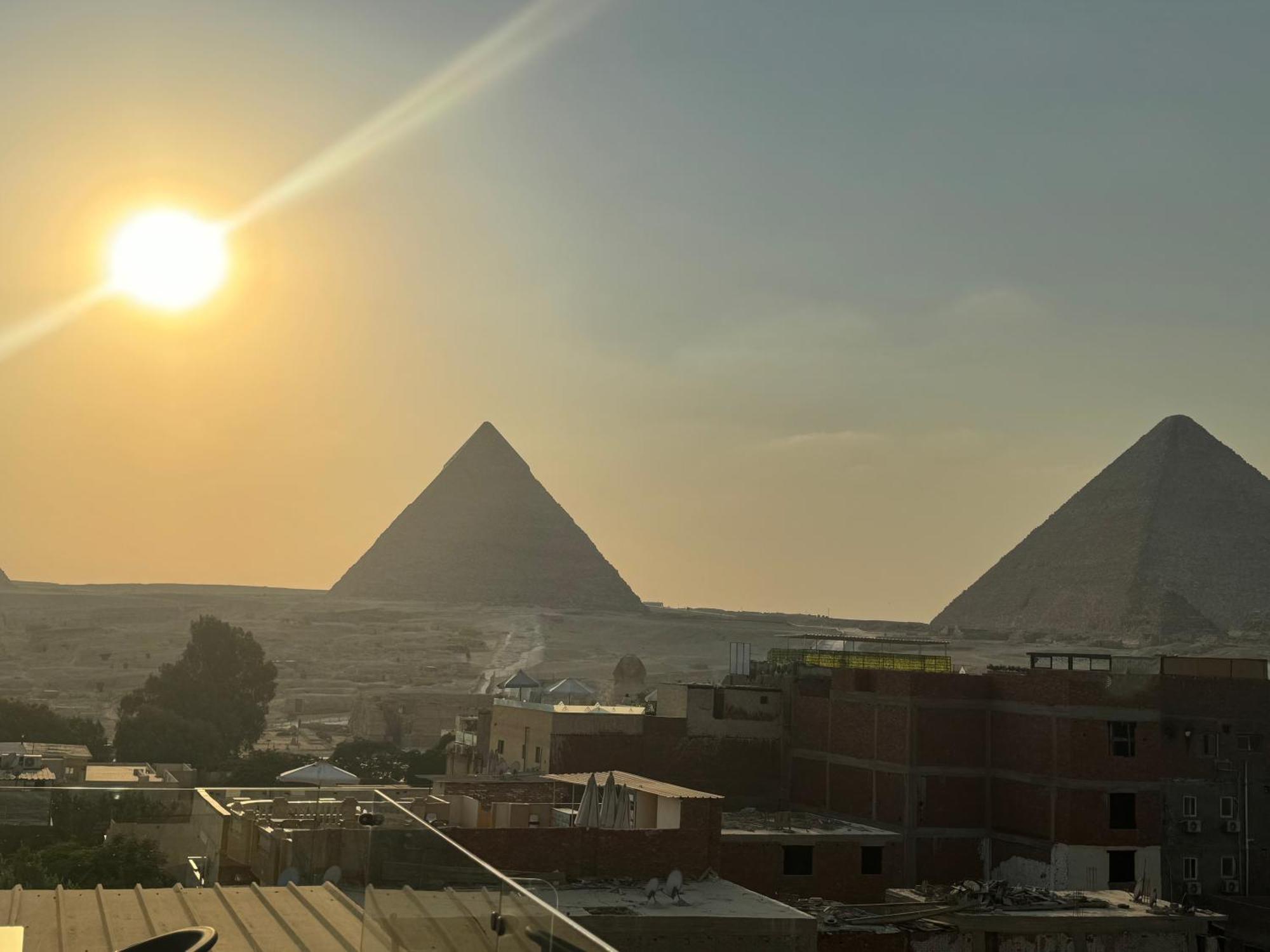 Pyramids And Sphinx Hotel Kafret el-Gabal Dış mekan fotoğraf