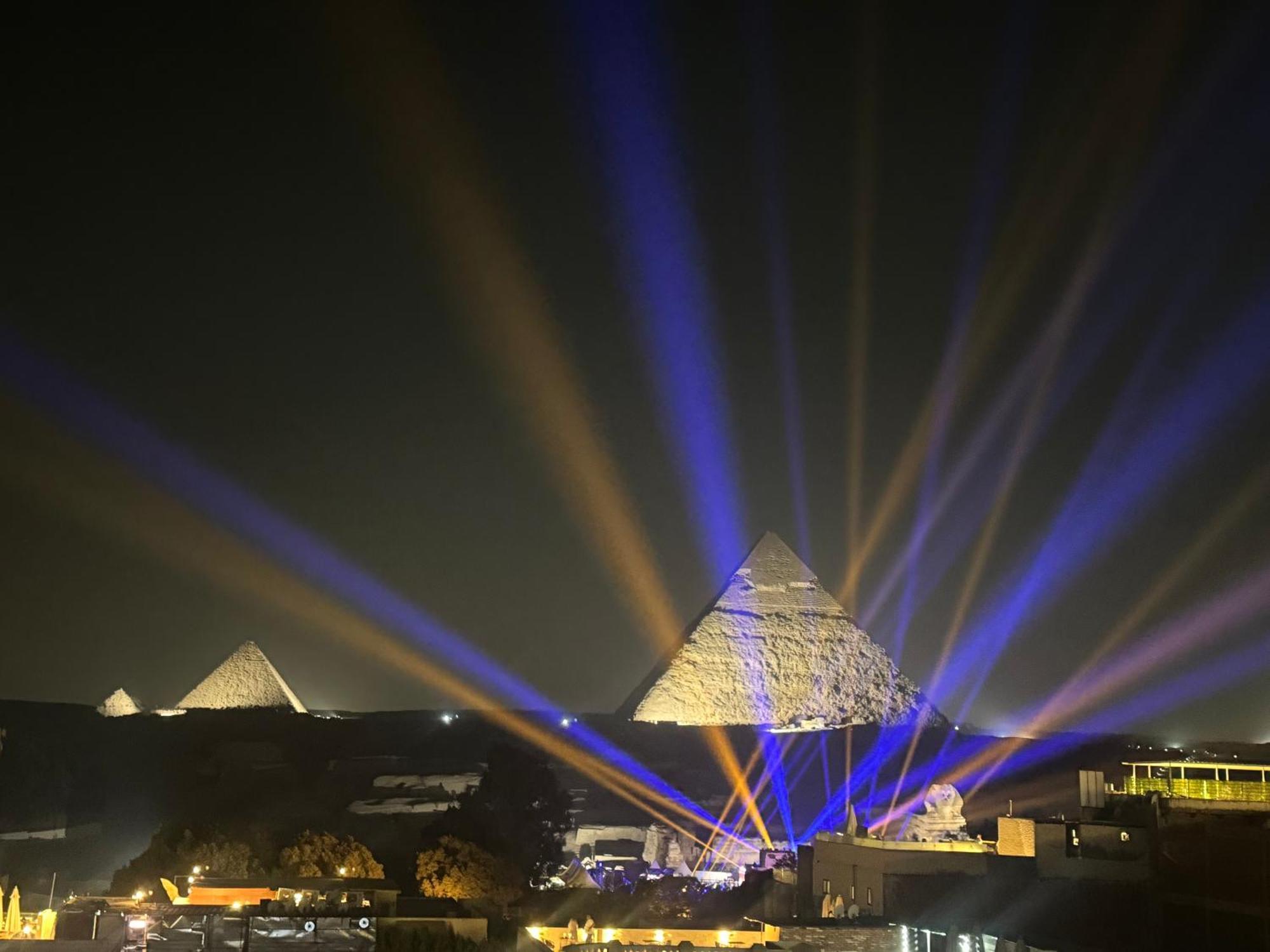 Pyramids And Sphinx Hotel Kafret el-Gabal Dış mekan fotoğraf