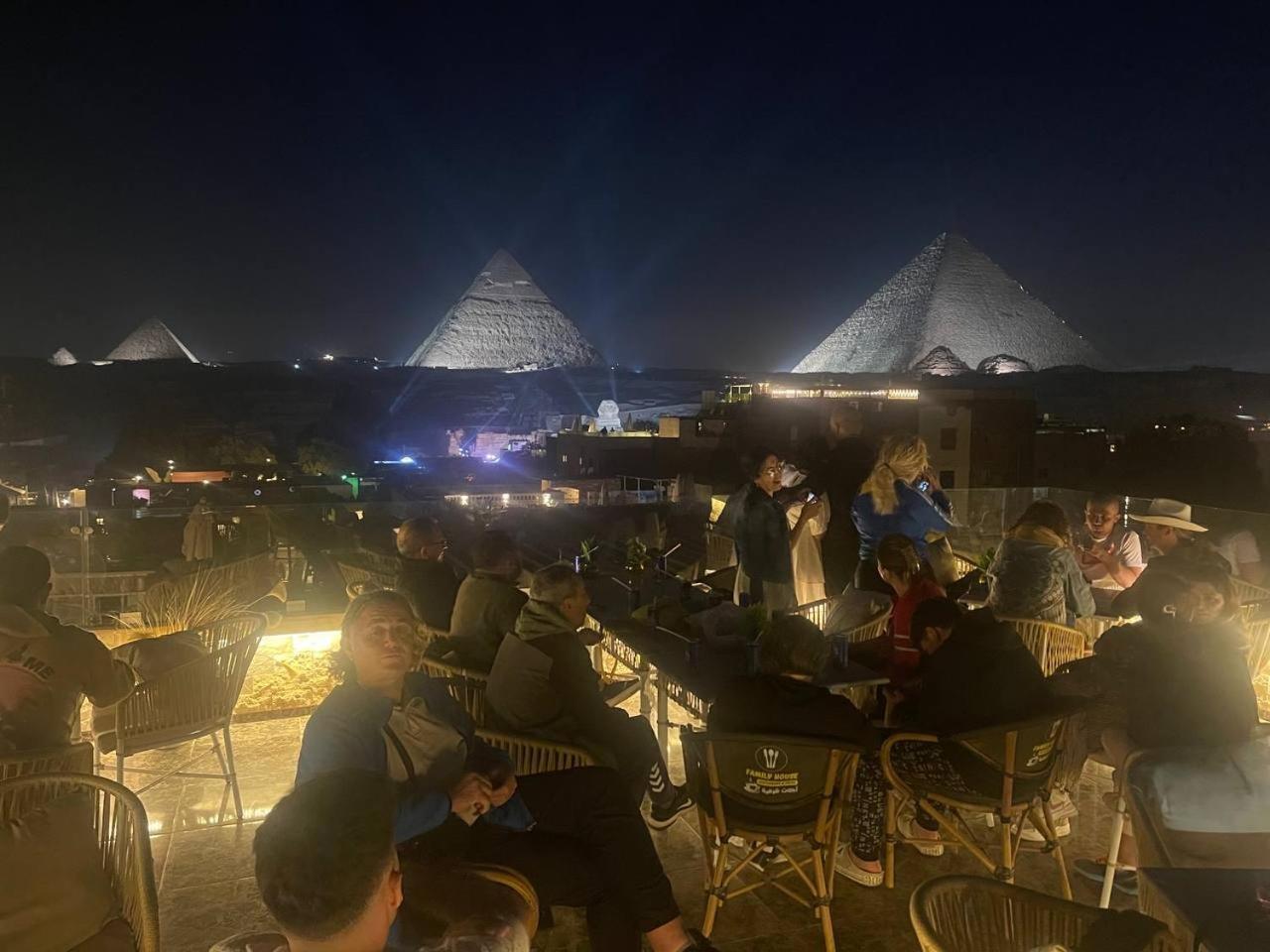 Pyramids And Sphinx Hotel Kafret el-Gabal Dış mekan fotoğraf