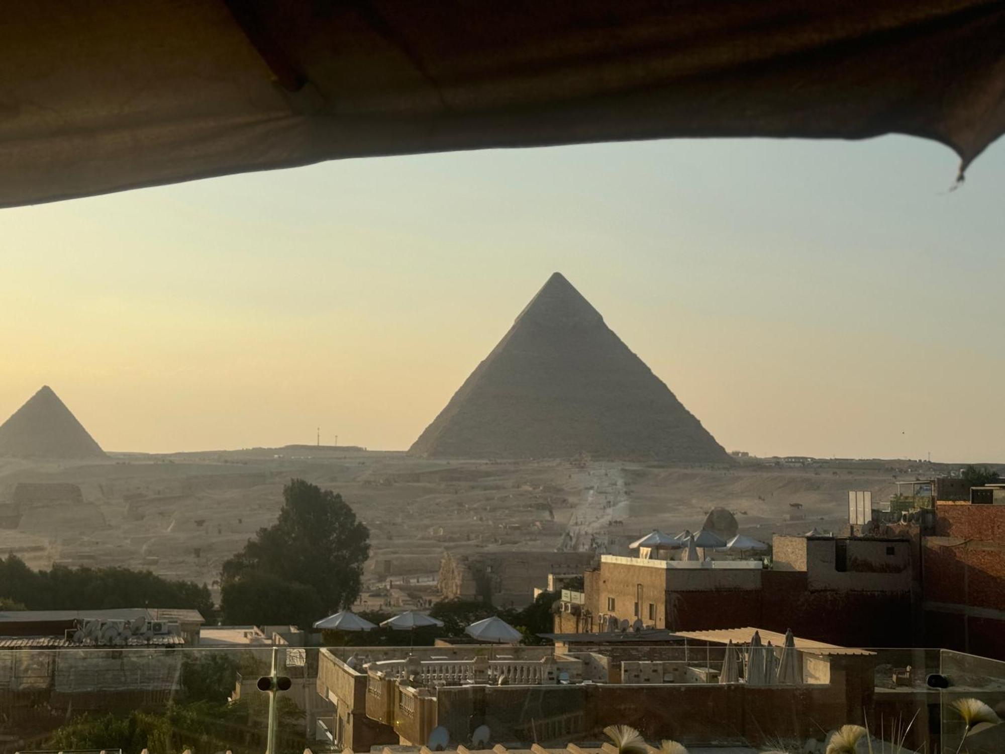 Pyramids And Sphinx Hotel Kafret el-Gabal Dış mekan fotoğraf